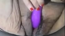 Babe Fingering Pussy and Playing with Sex Toy