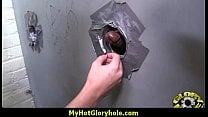 sexy wild lady deepthroats at gloryhole 18