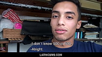 LatinCums com Young Straight Latino Teen Boy With Braces Gay For Pay POV
