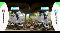 VR180 3D Girl with sweaty adidas sneakers and totally dirty stinky socks smelly feet and lick her shoes VR180 3D Girl with sweaty adidas sneakers and totally dirty stinky socks smelly feet and lick her shoes