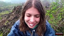 The Riskiest Public Blowjob In The World On Top Of An Active Bali Volcano POV