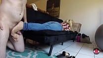 Couch Potato Footjob