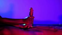 Intense post orgasm handjob Intense post orgasm handjob