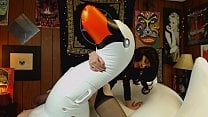 AdalynnX   Inflatable Swan Fun 1