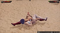 Lillith Redwing VS Bea  Naked Fighter 3D 
