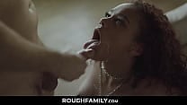 RoughFamily Nice Step Father Pummeling his Ebony Stepdaughter Scarlit Scandal