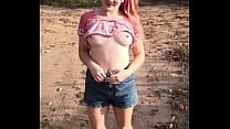 Showed her pussy and tits in public on the street  A young girl does not hesitate to take off her clothes in front of everyone  Showed her pussy and tits in public on the street  A young girl does not hesitate to take off her clothes in front of everyone