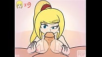 Super Smash Girls Titfuck   Zero Suit Samus by PeachyPop34
