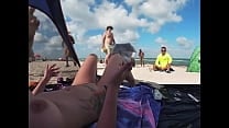 Exhibitionist Wife 511 Mrs Kiss gives us her NUDE BEACH POV view of a VOYEUR JERKING OFF in front of her and several other men watching Exhibitionist Wife 511 Mrs Kiss gives us her NUDE BEACH POV view of a VOYEUR JERKING OFF in front of her and several other men watching