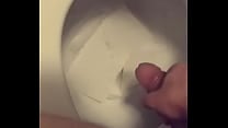Cum in the toilet  work 