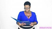 An Open Mouth Policy Natural Ebony BBW