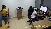 I have a friend helping me clean my office But she wants to charge me with sex and starts seducing me Gaby Jimenez I have a friend helping me clean my office But she wants to charge me with sex and starts seducing me Gaby Jimenez
