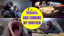 SHRINKING AND COOKING MY step BROTHER   Preview   ImMeganLive