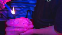 I Offer Candle Wax Play On Your Tied Feet I Offer Candle Wax Play On Your Tied Feet