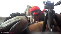 Ball sucking and sloppy blowjob at the same time Ball sucking and sloppy blowjob at the same time