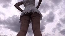 Exhibitionism and fetish in public places outdoors Big ass and hairy pussy are walking on the road Compilation Exhibitionism and fetish in public places outdoors Big ass and hairy pussy are walking on the road Compilation