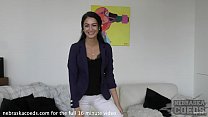 young spinner egle back and finally jamming her young pussy with a dildo