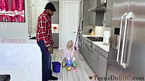 Teen Maid Fixes Her Mess By Fucking My BBC  Chloe Temple