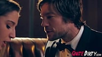 Vixen enjoys a harsh doggy style pounding after sucking cock Vixen enjoys a harsh doggy style pounding after sucking cock