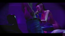 Skinny cyberpunk slut pleases an unversed young client  Trailer 