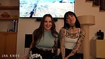 STEPSIS and her BFF fight over my cock   Awlivv and Bella Blu