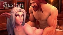 Human fucks Nightelf rather than his Wife