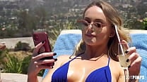 Horny Blonde Invites The Pool Man In To Suck His Big Black cock Horny Blonde Invites The Pool Man In To Suck His Big Black cock