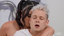 Ember Fiera Gets Pissed Of With Andrew  amp  As Soon As The Teacher Leaves The Room She Starts Fucking Him   TRANS ANGELS