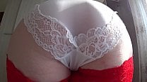 A busty mature blonde with a nice ass jumps on a big dildo and shakes a juicy butt in white panties milf is having fun with a girlfriend a bbw lesbian POV A busty mature blonde with a nice ass jumps on a big dildo and shakes a juicy butt in white panties milf is having fun with a girlfriend a bbw lesbian POV