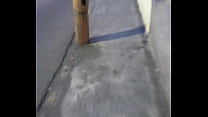 Culo rico en la calle
