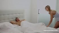 Young Hot Violette Pink Tenderly Fucks Her Man Young Hot Violette Pink Tenderly Fucks Her Man