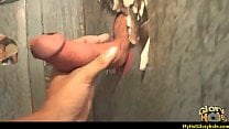 The famous art of gloryhole blowjob 17