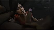 Uncharted   Chloe Frazier blowjob and takes dick in her ass