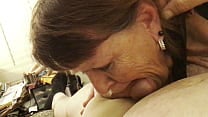 Granny Carmen Cock Sucking Fellatio Master