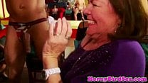 Real housewife sucking at cfnm party Real housewife sucking at cfnm party