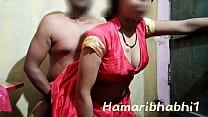 Indian Village wife fucked in hot red saree