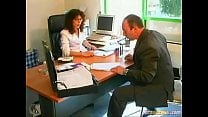 Decent brunette wife with glasses cheats with tax officer Decent brunette wife with glasses cheats with tax officer
