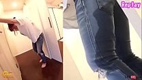 Japanese Pee Desperation and Jeans Wetting