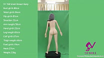 SY 158cm small breast sex doll 360 deg show