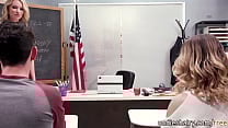 Busty blonde mature teacher make her students lick he rbush and fuck in hardcore threesome Rachael Cavalli Chanel Camryn Nick Strokes Busty blonde mature teacher make her students lick he rbush and fuck in hardcore threesome Rachael Cavalli Chanel Camryn Nick Strokes