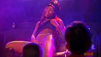 Slut black babe dancing and in public Slut black babe dancing and in public
