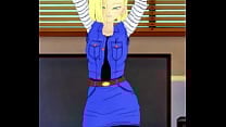 Android 18 dancing