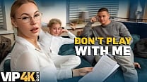 VIP4K MILF teacher plays a game with 2 students