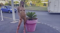 Monika Fox Walks The Streets Of Cap d 039 Agde Naked