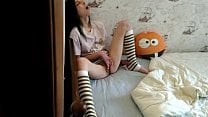 Spying on Masturbating Step Sister Laruna Mave