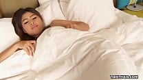 Hot Thai slut Fon is touching her nicely shaved pussy Hot Thai slut Fon is touching her nicely shaved pussy