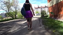 Voyeur with hidden camera spying on legs in stockings and a beautiful butt under a short skirt in public places  Amateur foot fetish compilation  Voyeur with hidden camera spying on legs in stockings and a beautiful butt under a short skirt in public places  Amateur foot fetish compilation