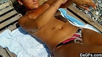 Dagfs Amateur Couple Quickie Sex On A Beach
