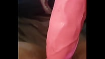 Wife with dildo bigger