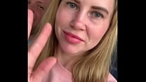Almost got Caught Jerking off Husband 039 s Cock on the Bus but he still Cum Almost got Caught Jerking off Husband 039 s Cock on the Bus but he still Cum